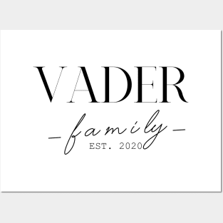 Vader Family EST. 2020, Surname, Vader Posters and Art